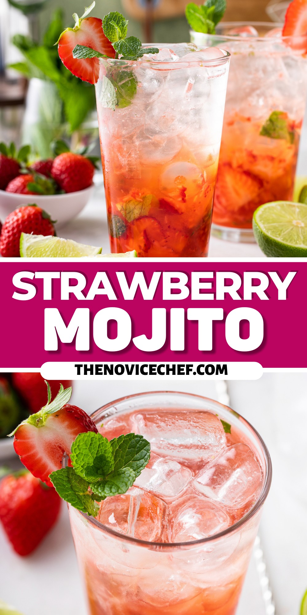 Strawberry Mojito Recipe The Novice Chef 4964