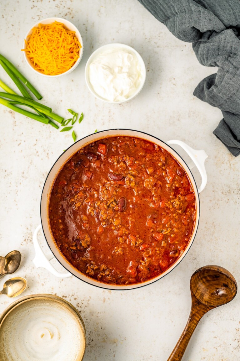 The Best Hot Dog Chili | The Novice Chef