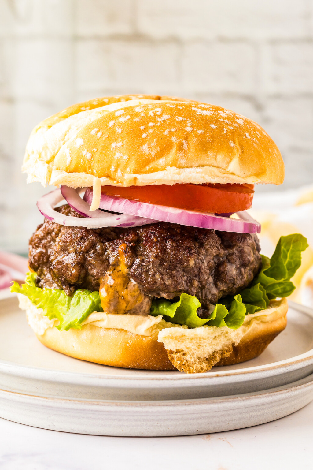 CheeseStuffed Air Fryer Burgers The Novice Chef
