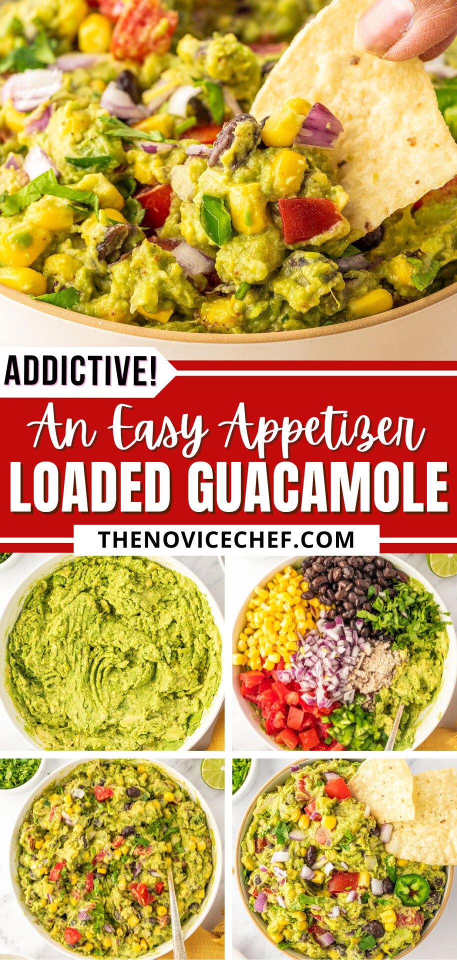 Homemade Guacamole Recipe |The Novice Chef