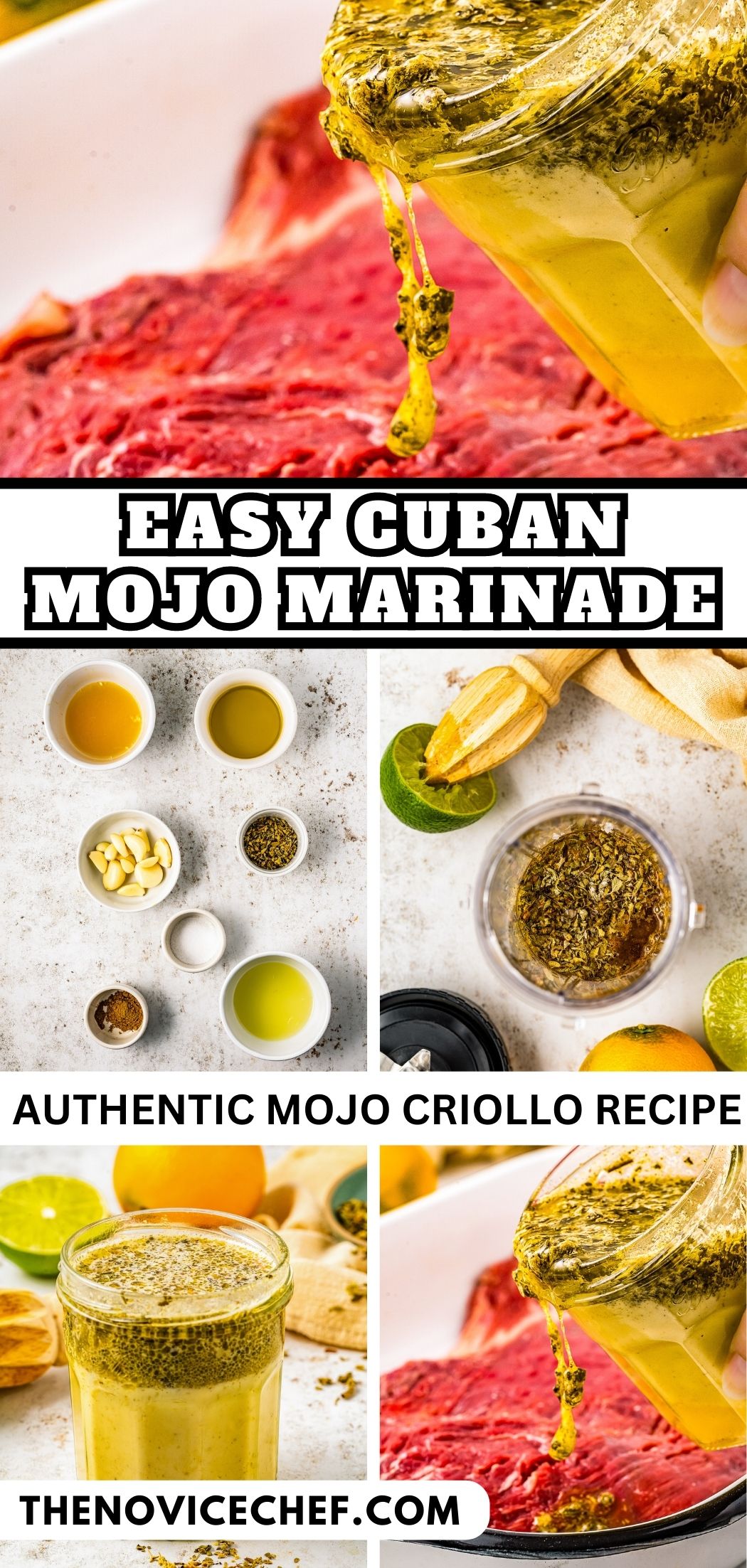 Cuban Mojo Criollo Marinade | The Novice Chef