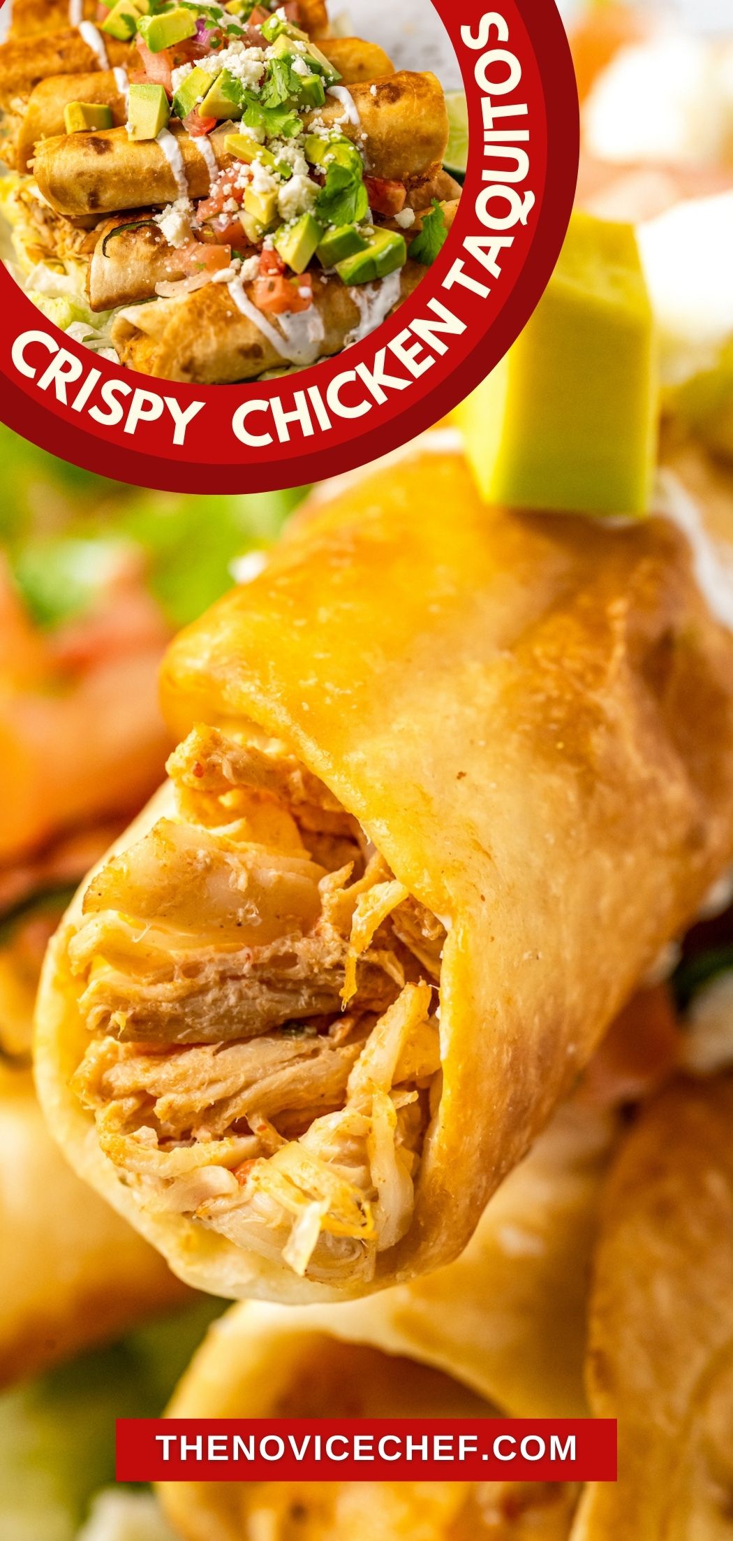 Best Chicken Taquitos Recipe The Novice Chef