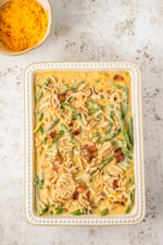 Cheesy Green Bean Casserole Recipe | The Novice Chef