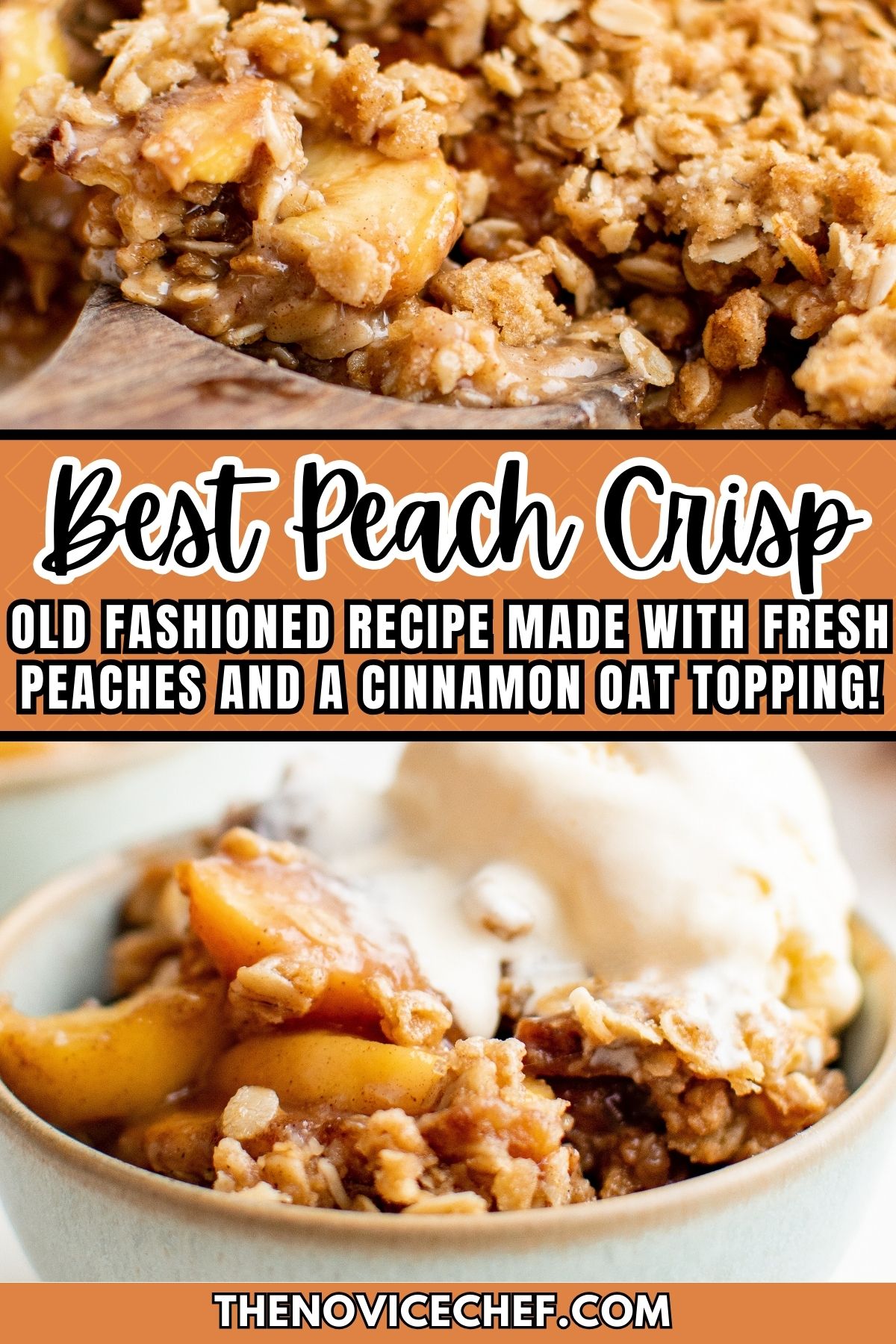 Old-fashioned Peach Crisp Recipe 