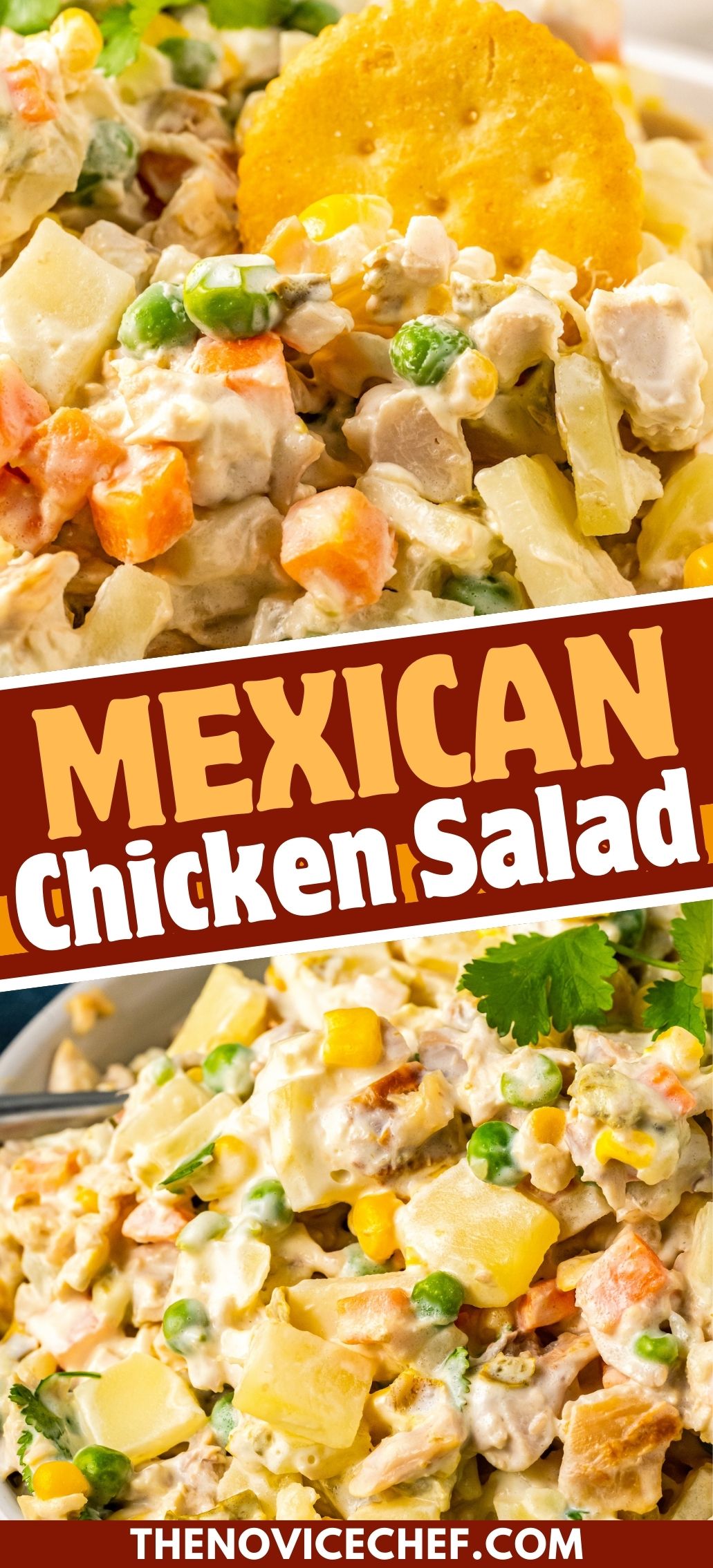 Ensalada De Pollo (Mexican Chicken Salad) | The Novice Chef