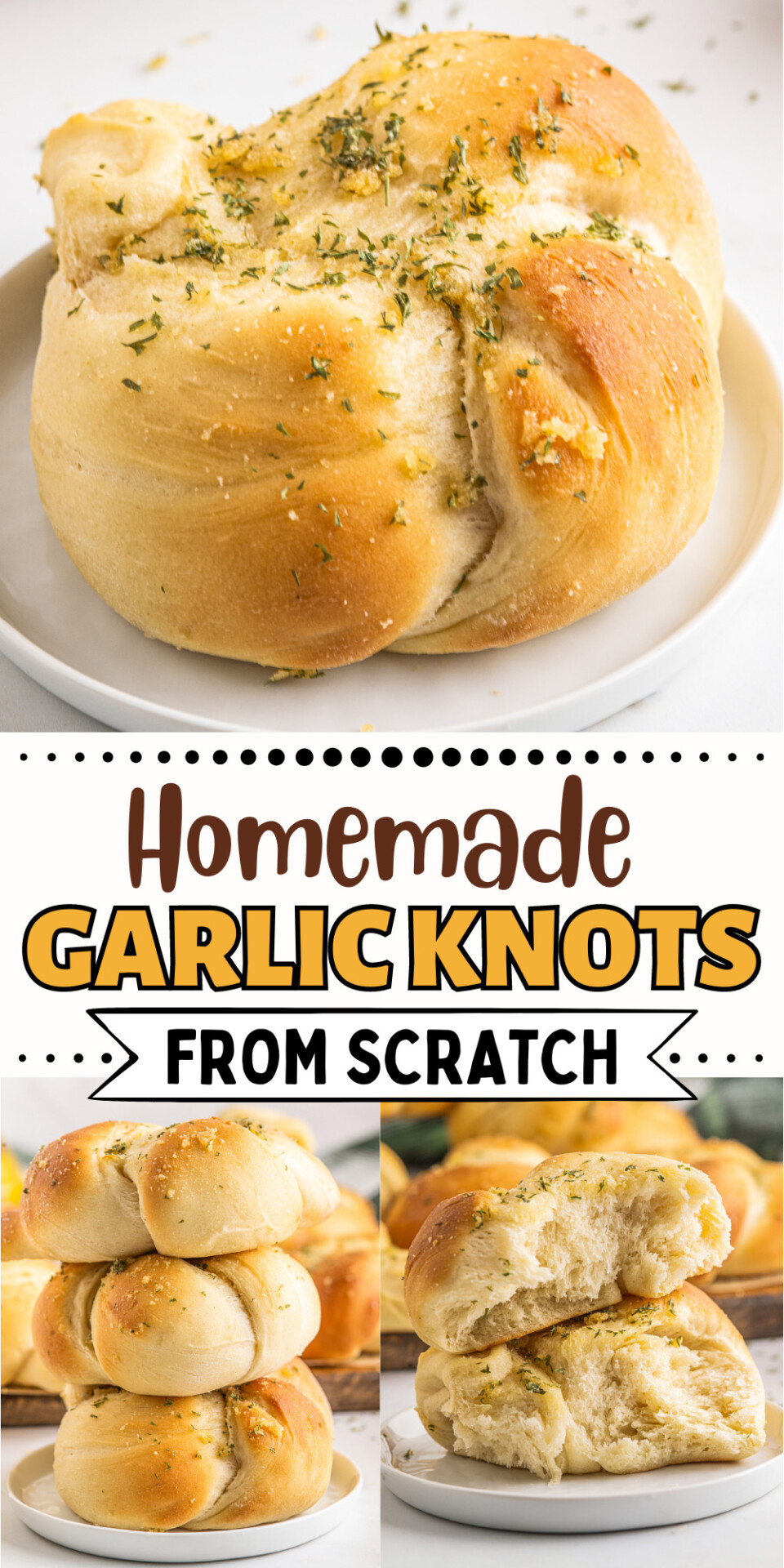 Homemade Garlic Knots | The Novice Chef