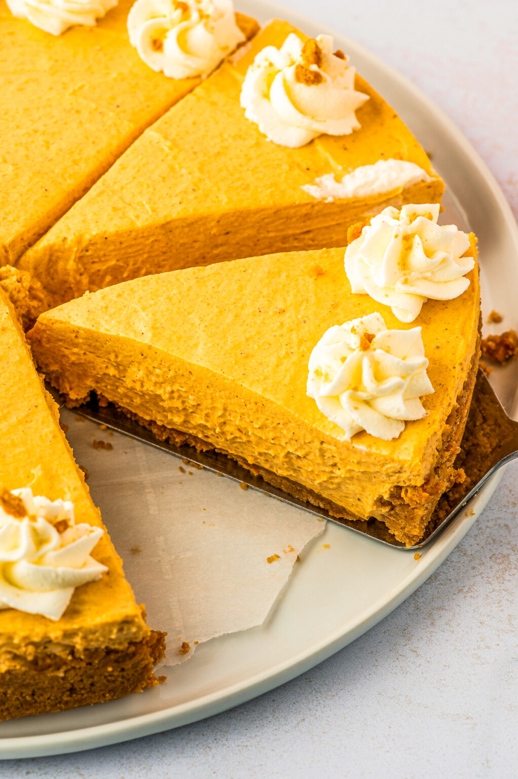 No Bake Pumpkin Cheesecake The Novice Chef 0251