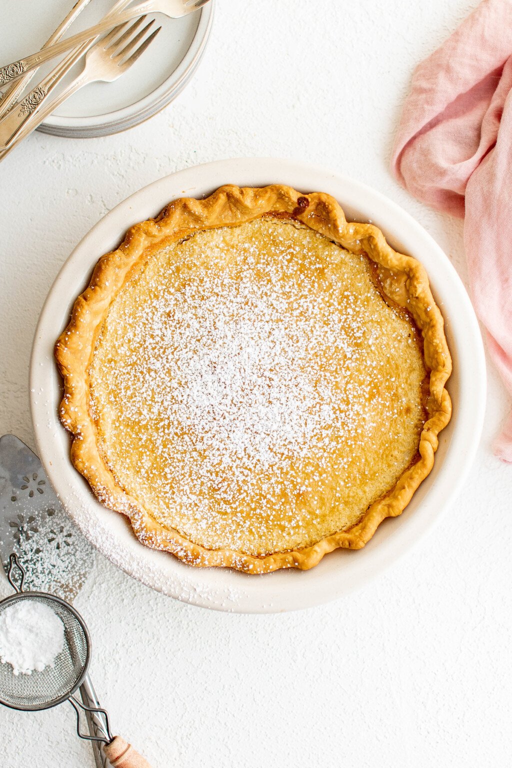 Vinegar Pie | The Novice Chef