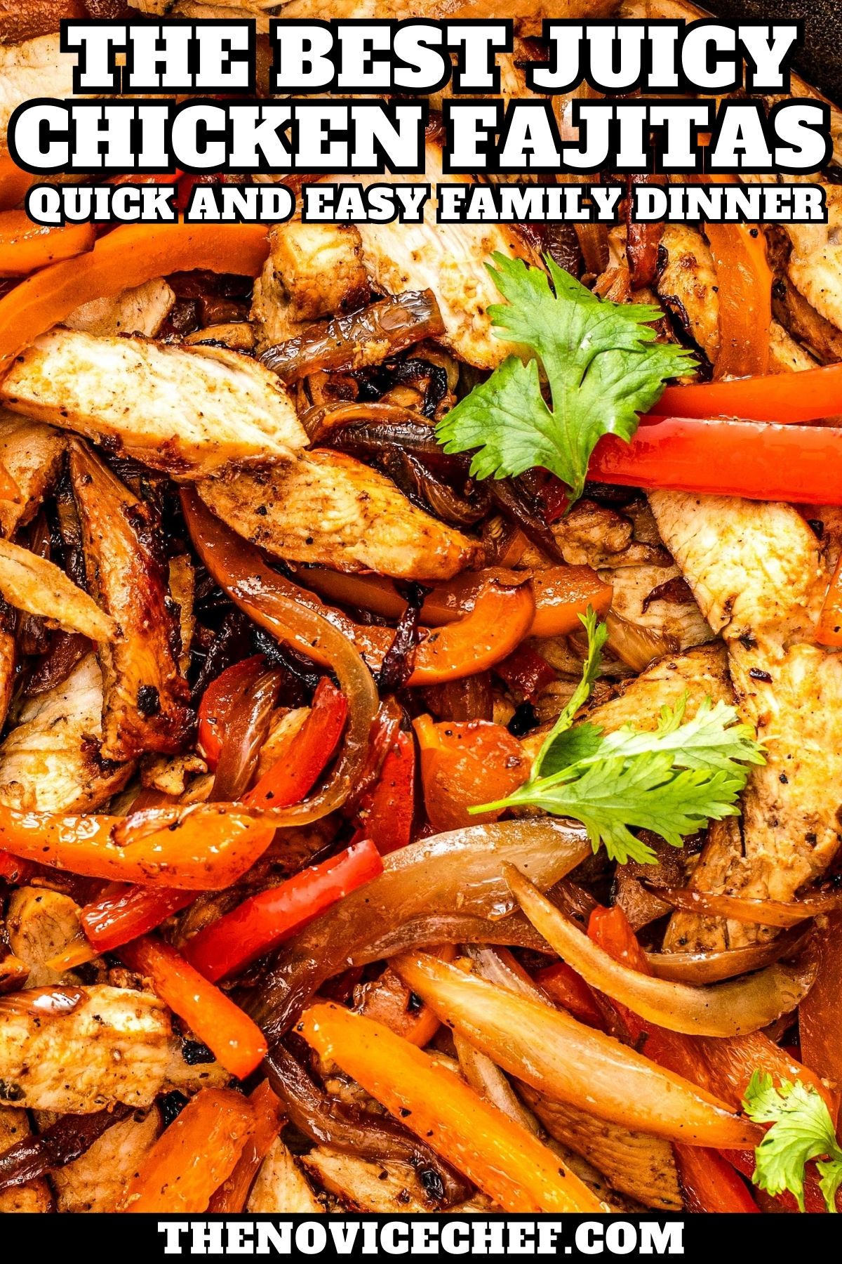 Best Chicken Fajitas Recipe The Novice Chef
