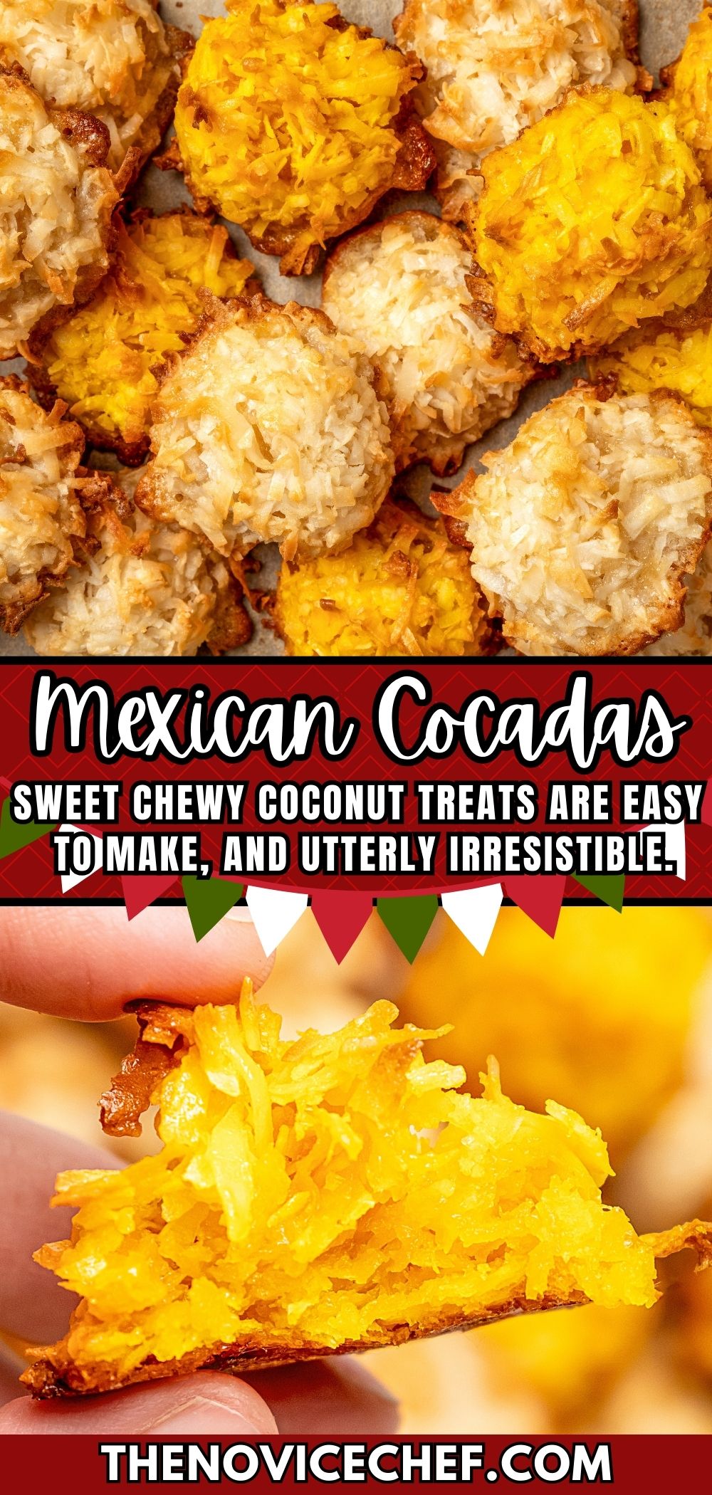 Cocadas (Mexican Coconut Candy) | The Novice Chef