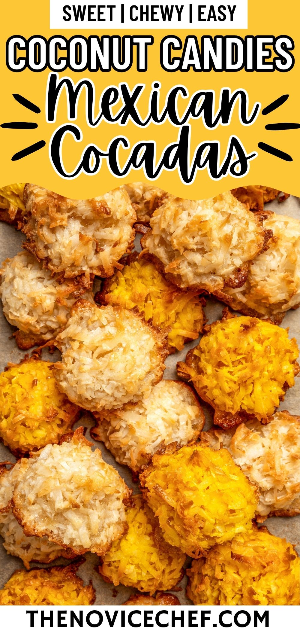 Cocadas (Mexican Coconut Candy) | The Novice Chef