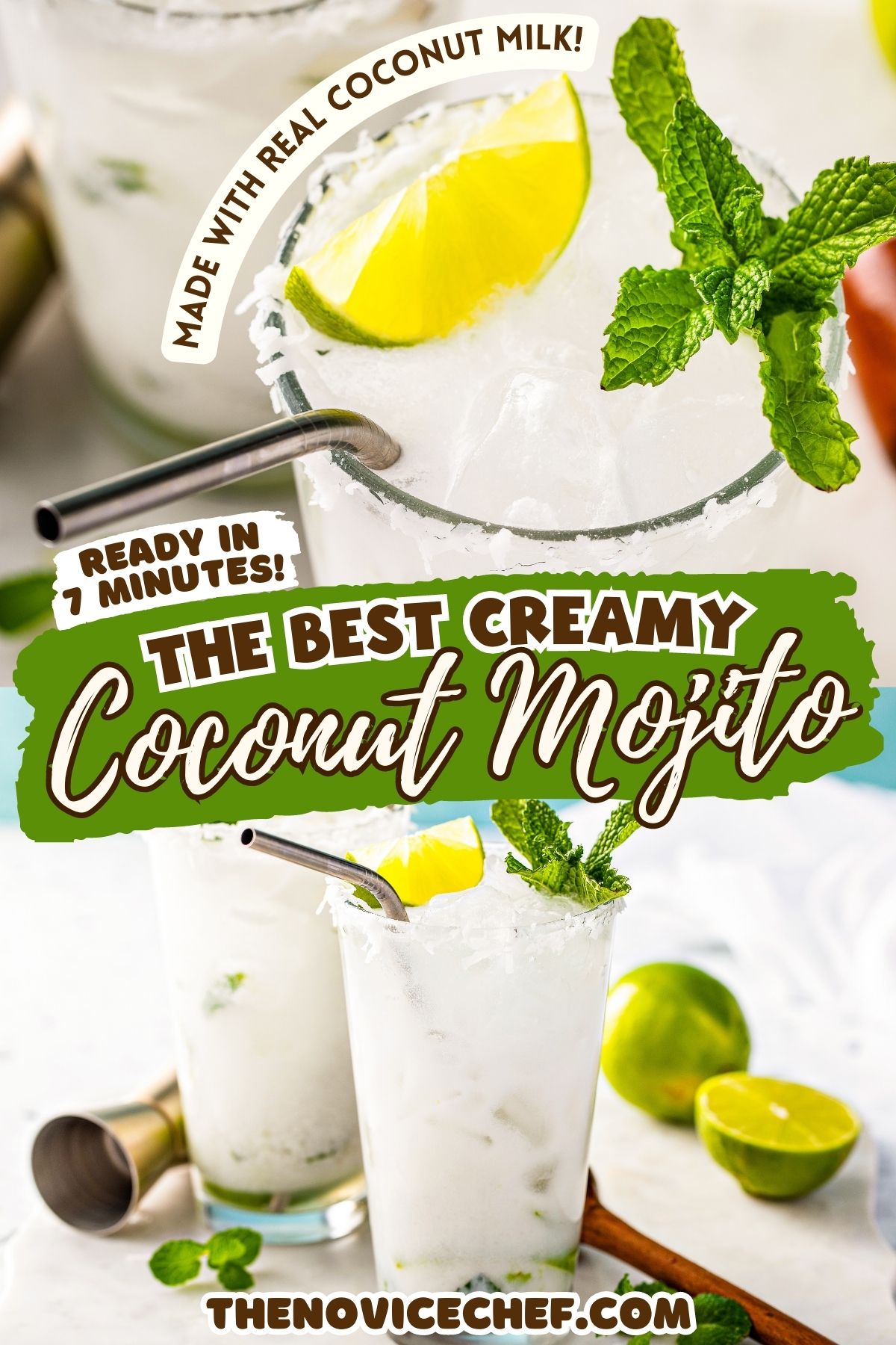 Coconut Mojito Recipe The Novice Chef 8244