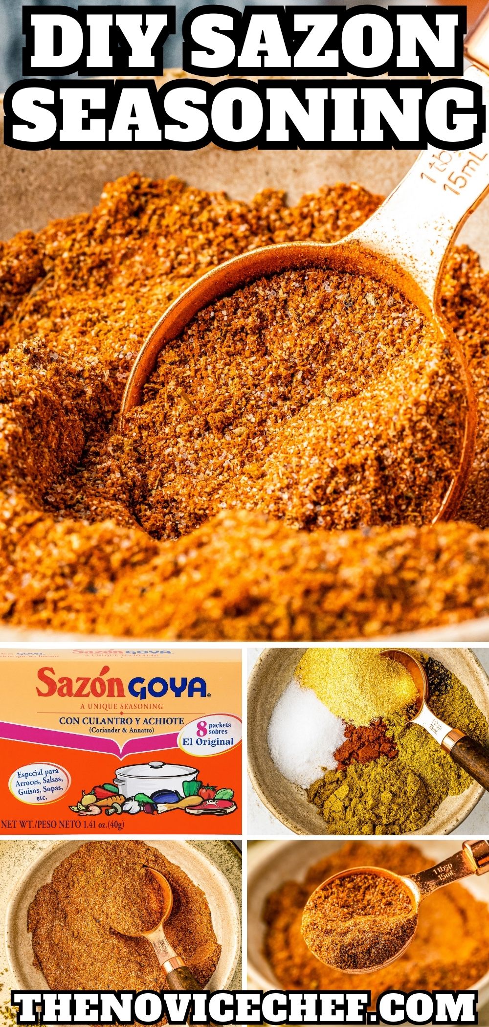 Sazon Seasoning Recipe The Novice Chef