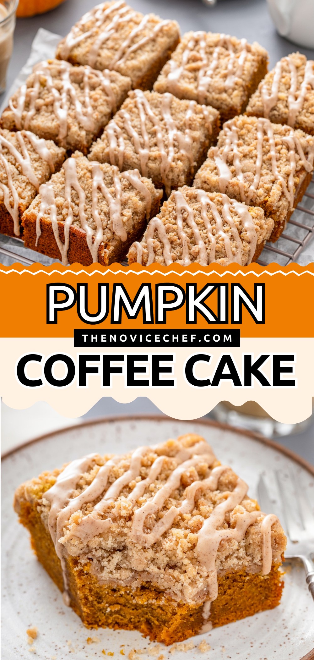 Pumpkin Coffee Cake | The Novice Chef