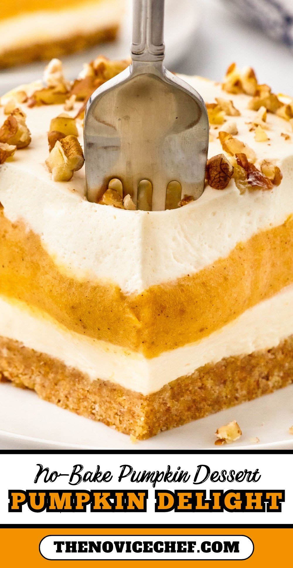 No-Bake Pumpkin Delight | The Novice Chef