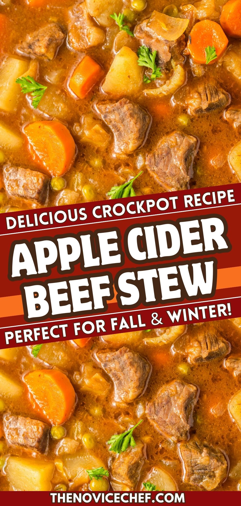 Slow Cooker Beef Stew with Apple Cider The Novice Chef