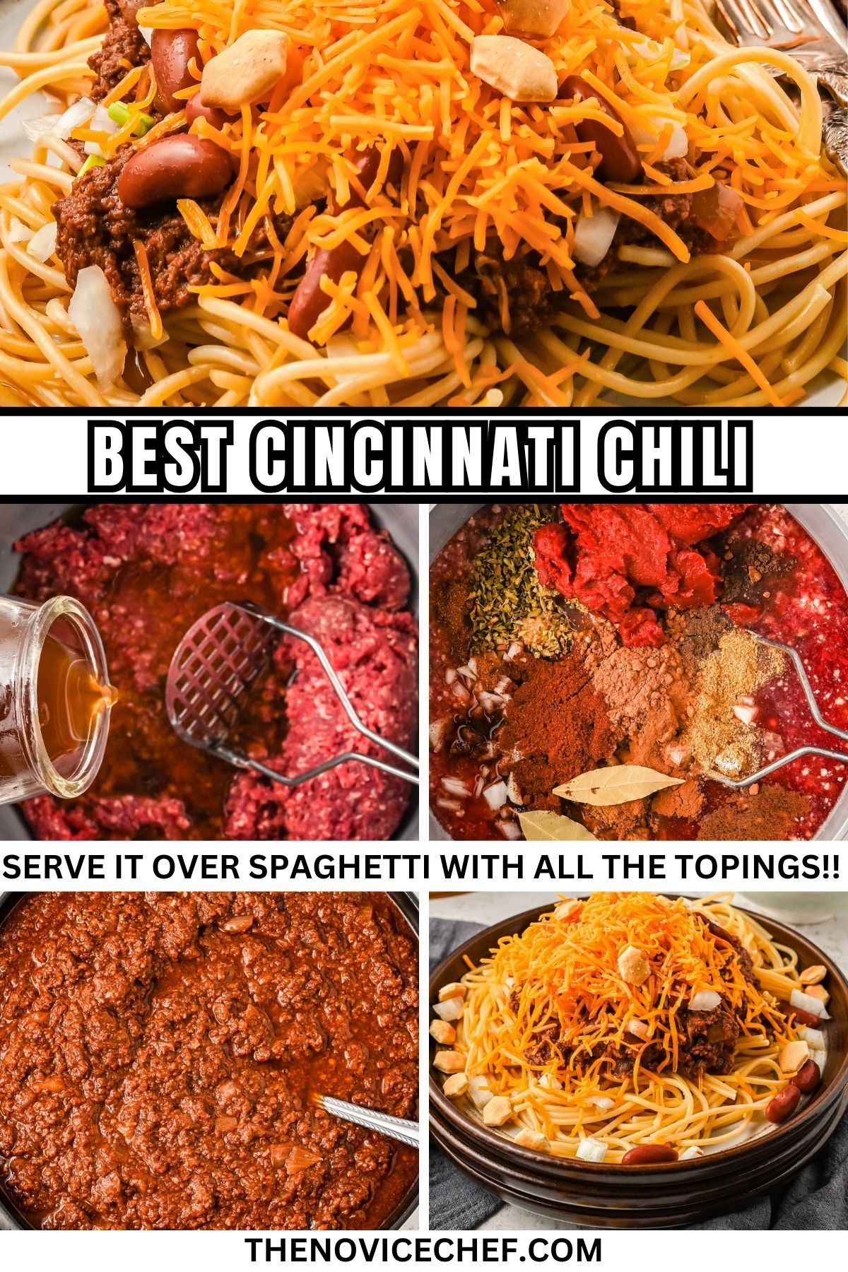 Cincinnati Chili The Novice Chef