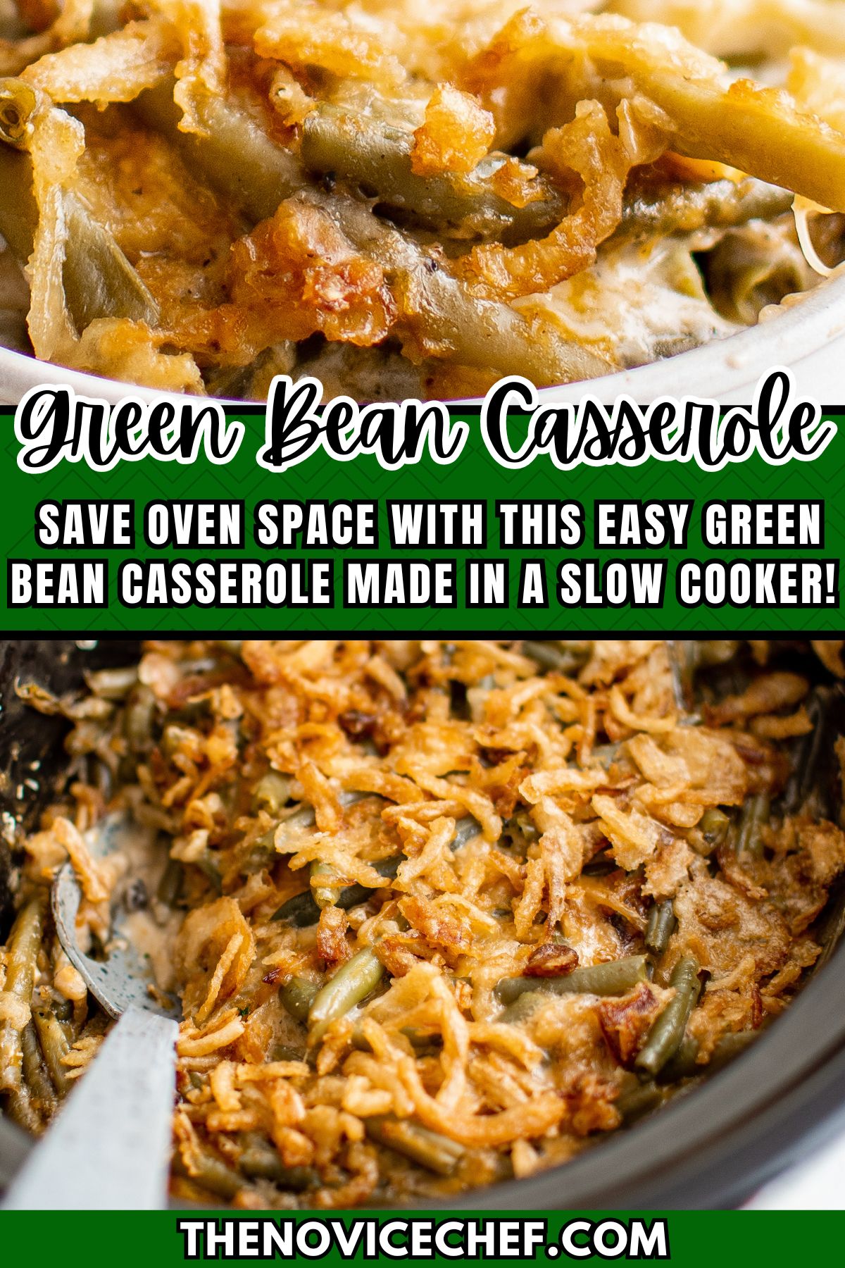 Crockpot Green Bean Casserole 