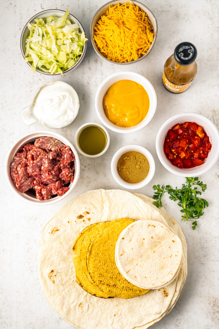 Taco Bell Crunchwrap Supreme Recipe | The Novice Chef