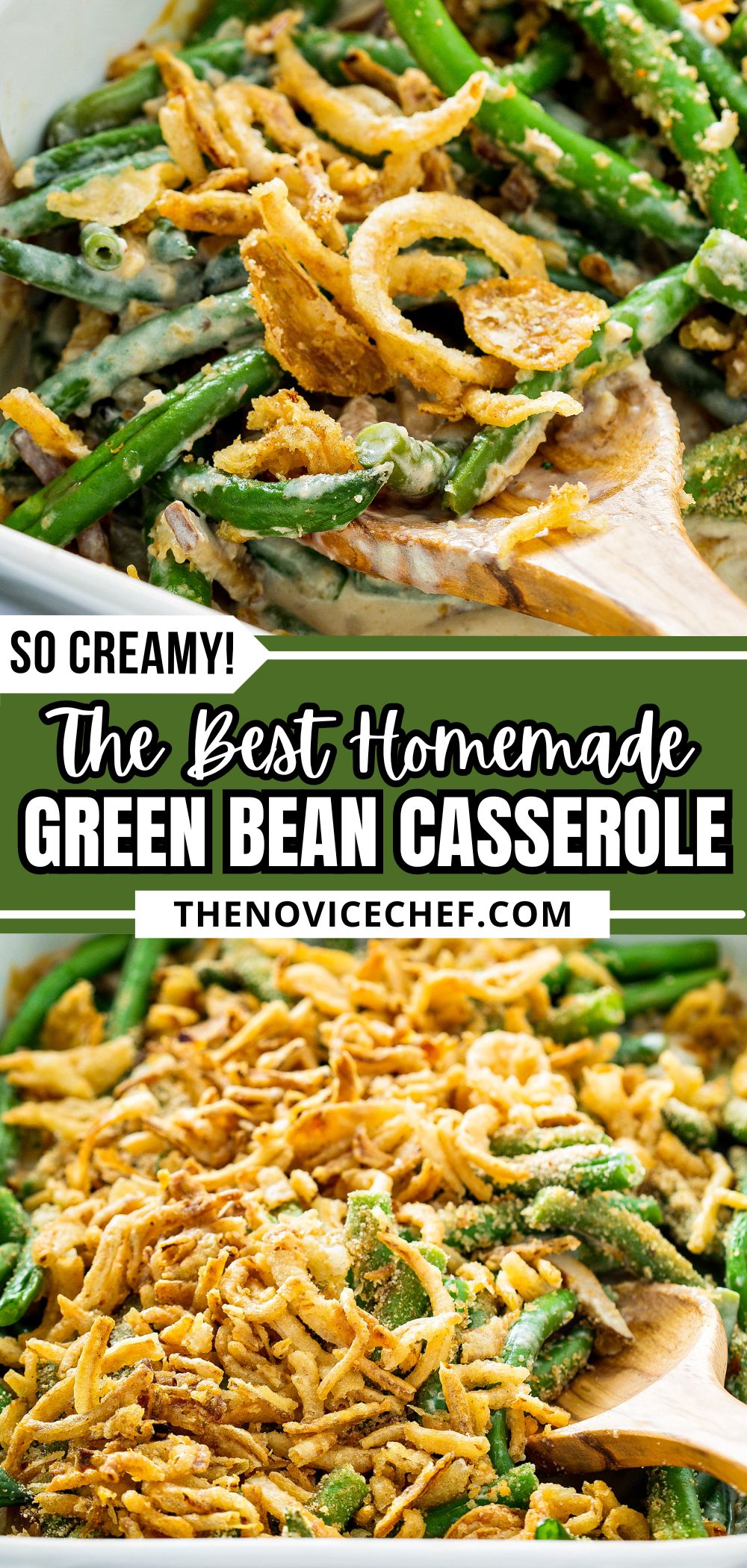 The BEST Inexperienced Bean Casserole Recipe - chefnona.com