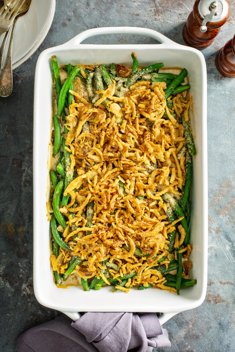 The BEST Green Bean Casserole Recipe The Novice Chef