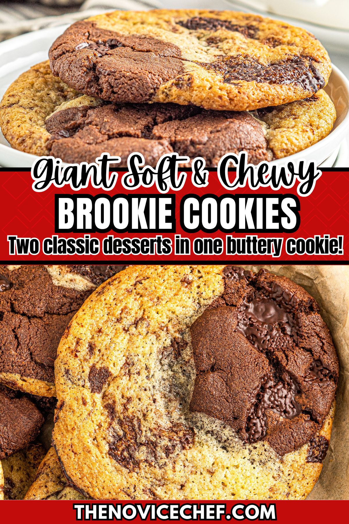 Brookies Cookies Recipe | The Novice Chef