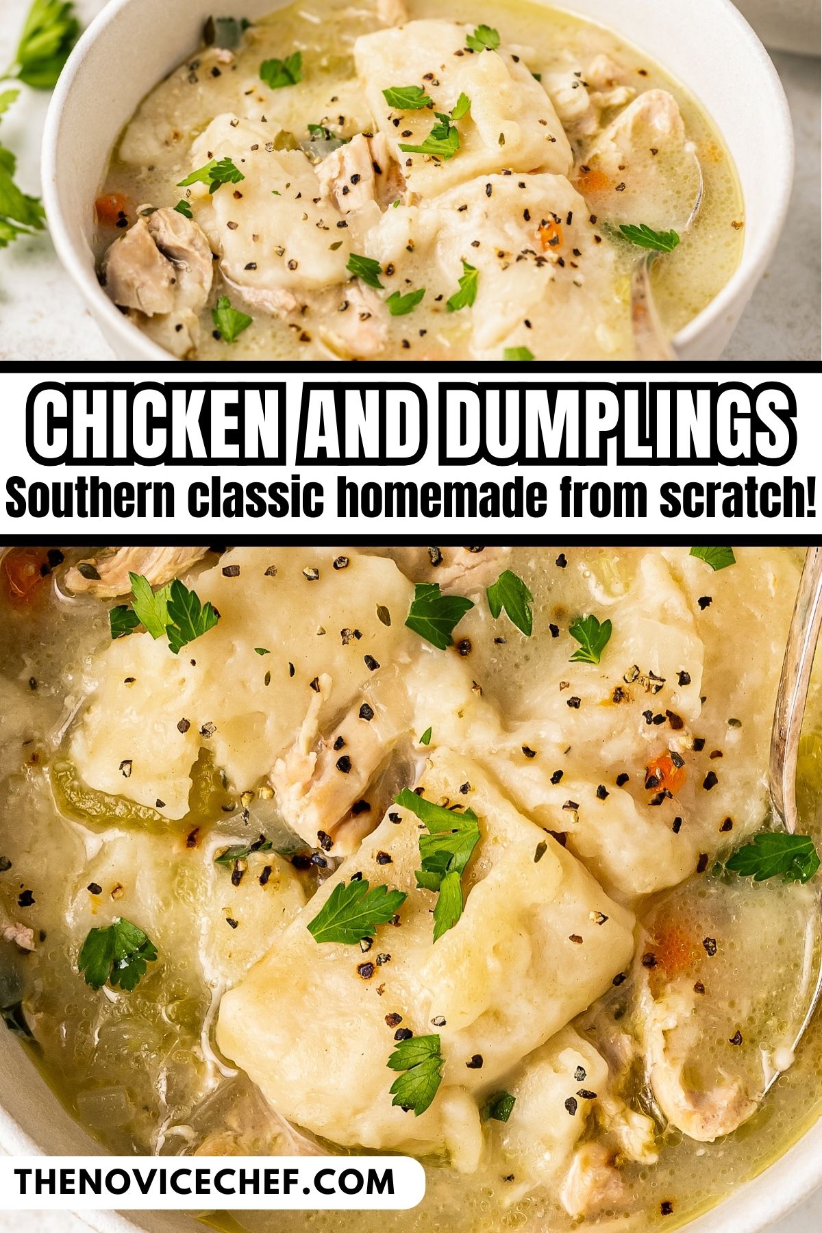 Southern Chicken and Dumplings Recipe (Cracker Barrel Style)