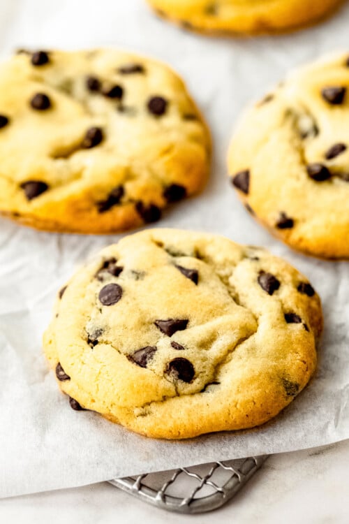 Easy Chocolate Chip Cookie Recipe So Thick & Chewy!