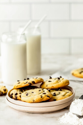 Easy Chocolate Chip Cookie Recipe | So Thick & Chewy!