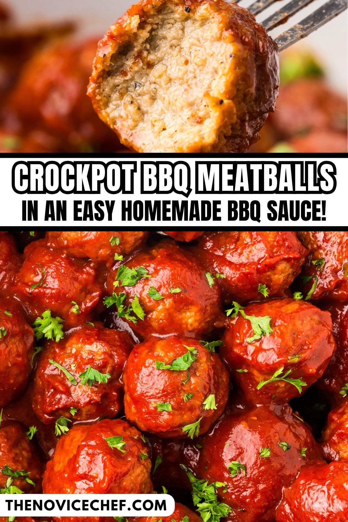 The Best Crockpot BBQ Meatballs The Novice Chef