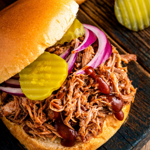 Barbeque pulled pork crockpot best sale