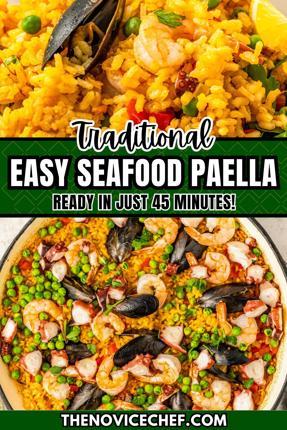 Seafood Paella Recipe The Novice Chef