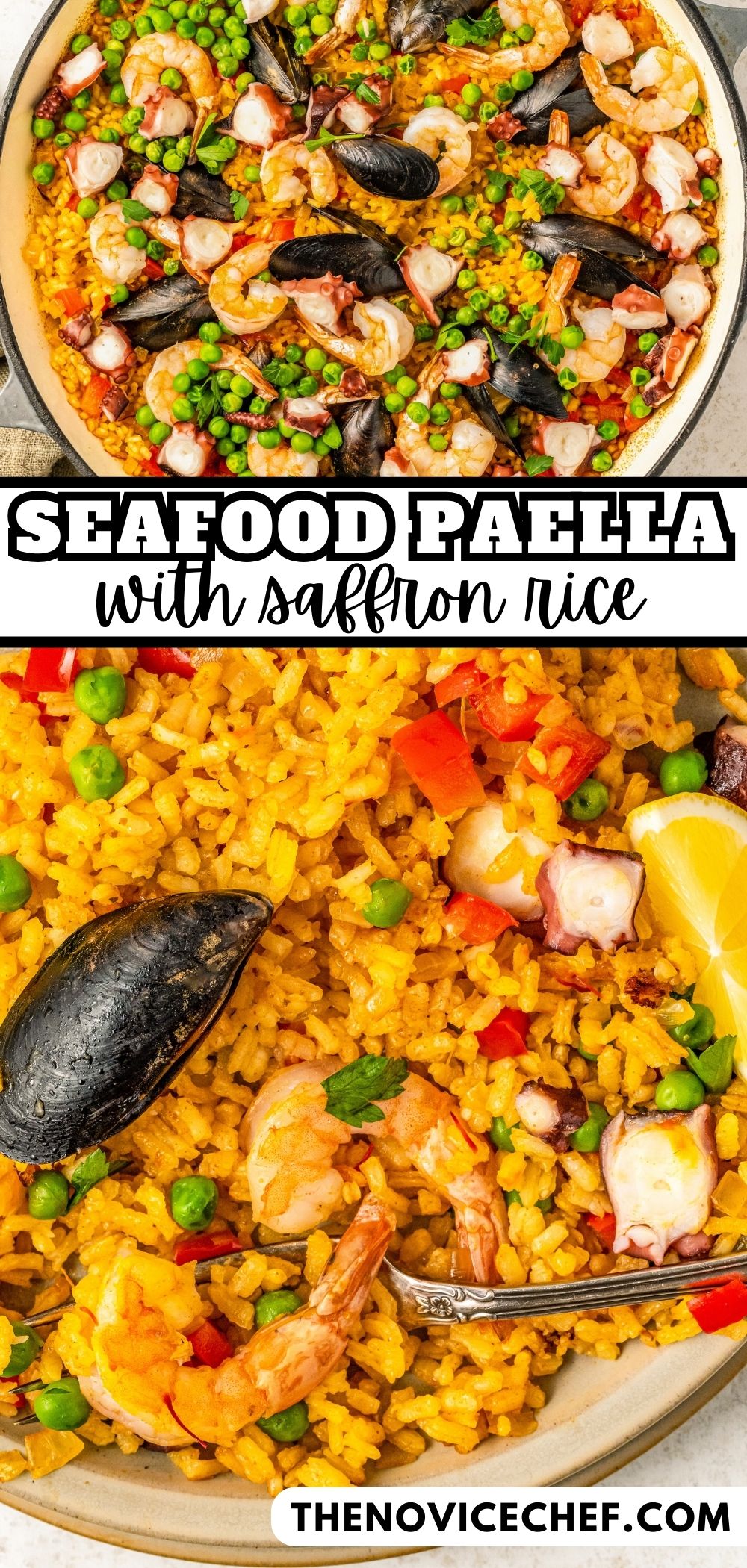 Seafood Paella Recipe The Novice Chef