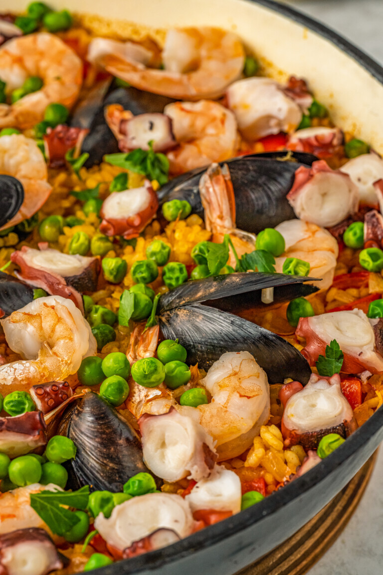 Seafood Paella Recipe | The Novice Chef