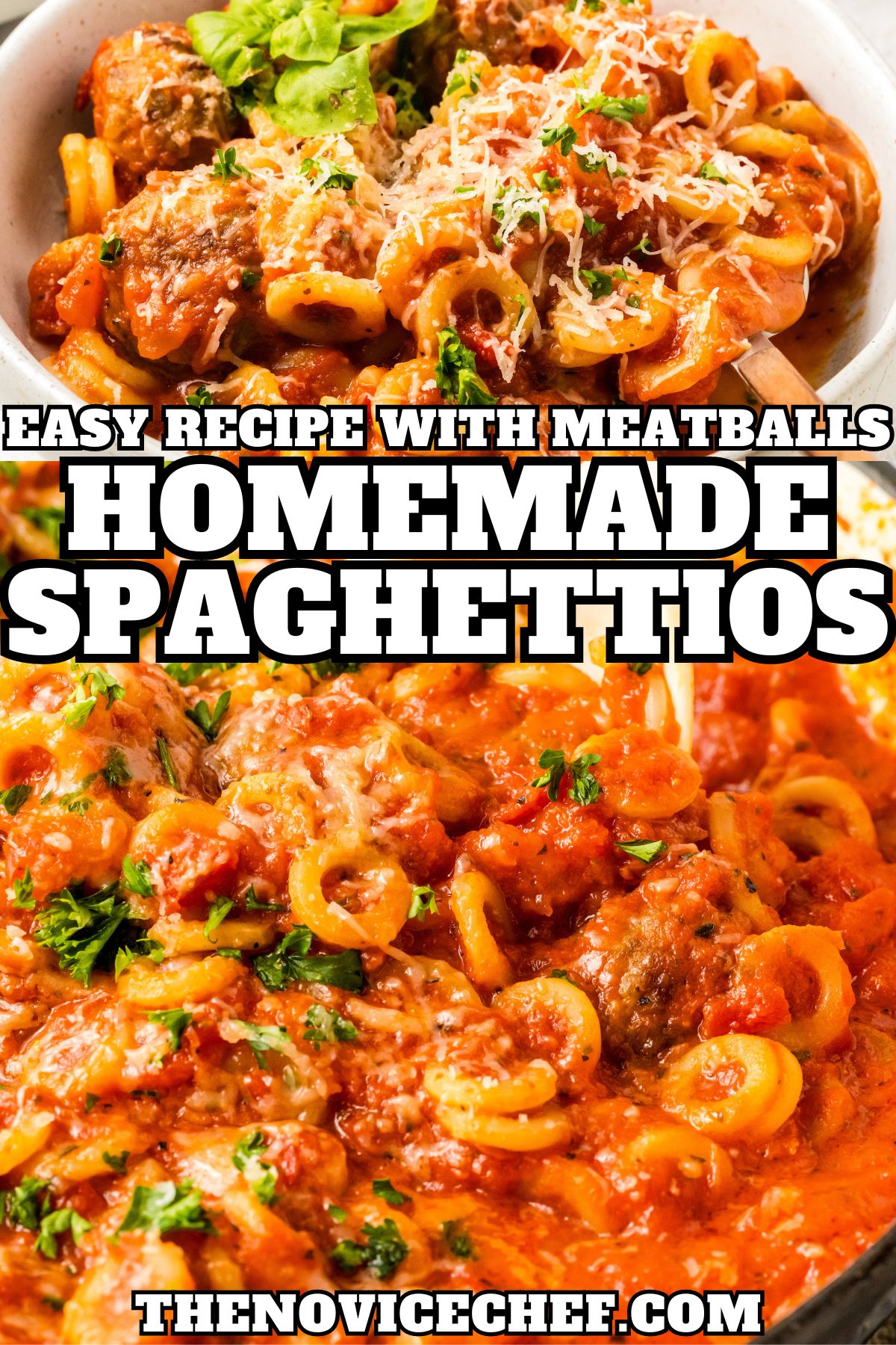 Best Homemade Spaghettios With Meatballs The Novice Chef 4120