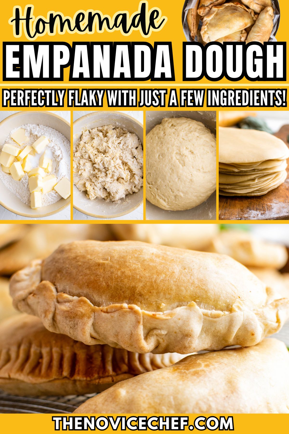 Simple Empanada Dough Recipe (With Video!) Foody Hustle