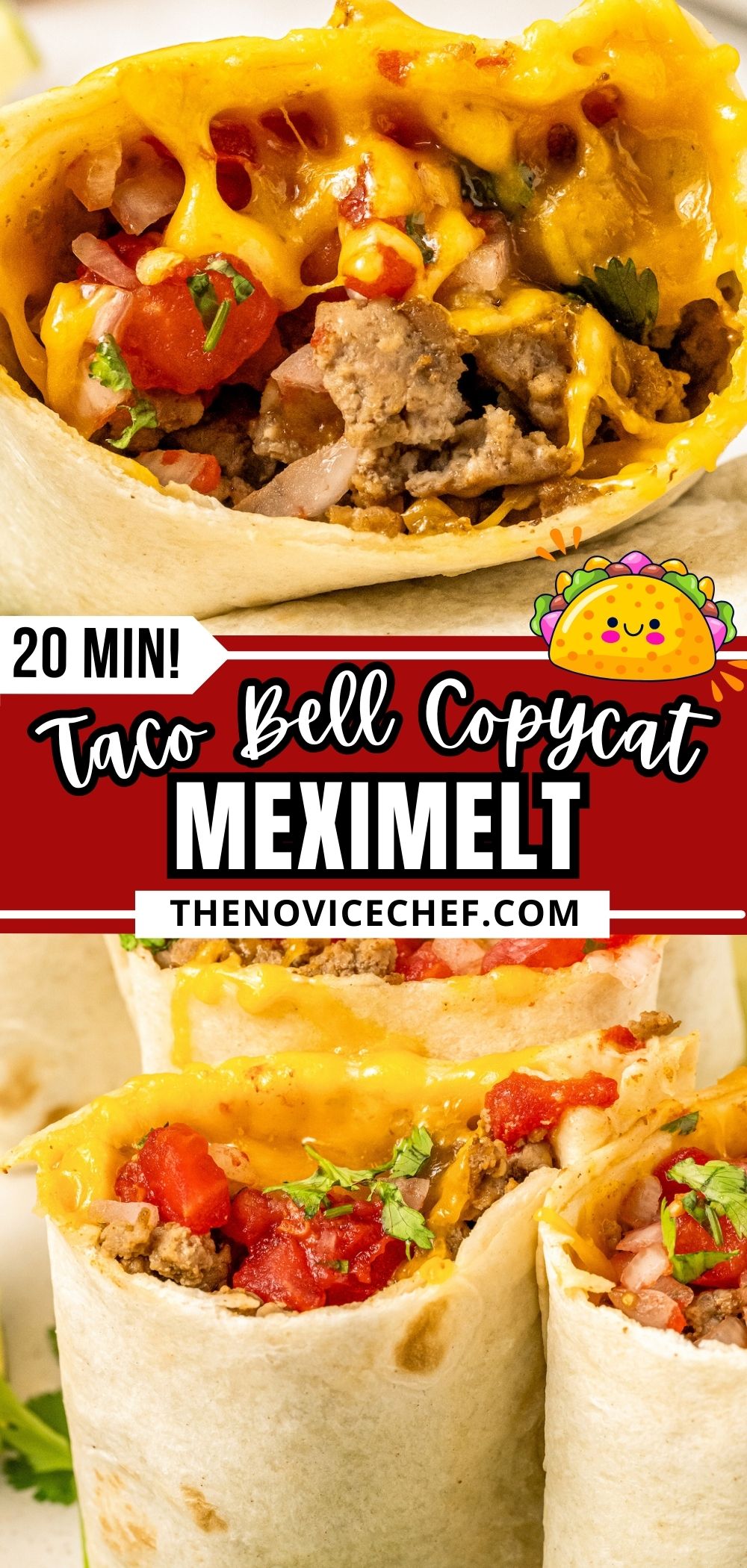 Taco Bell Meximelt Recipe | The Novice Chef