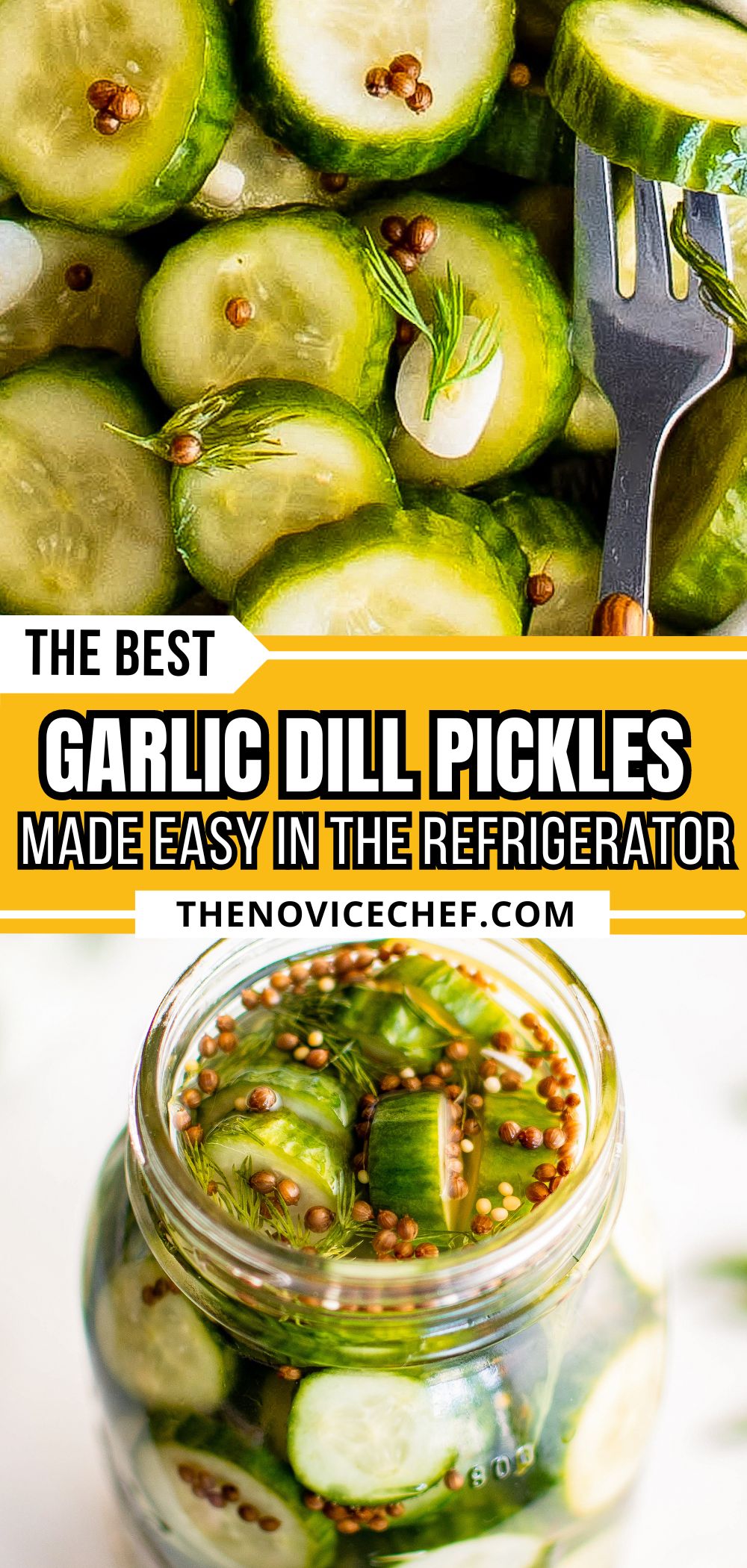 Garlic Dill Fridge Pickles Recipe Every Province