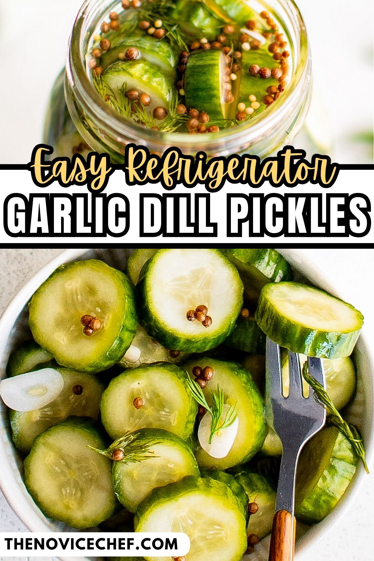 Garlic Dill Fridge Pickles Recipe Every Province
