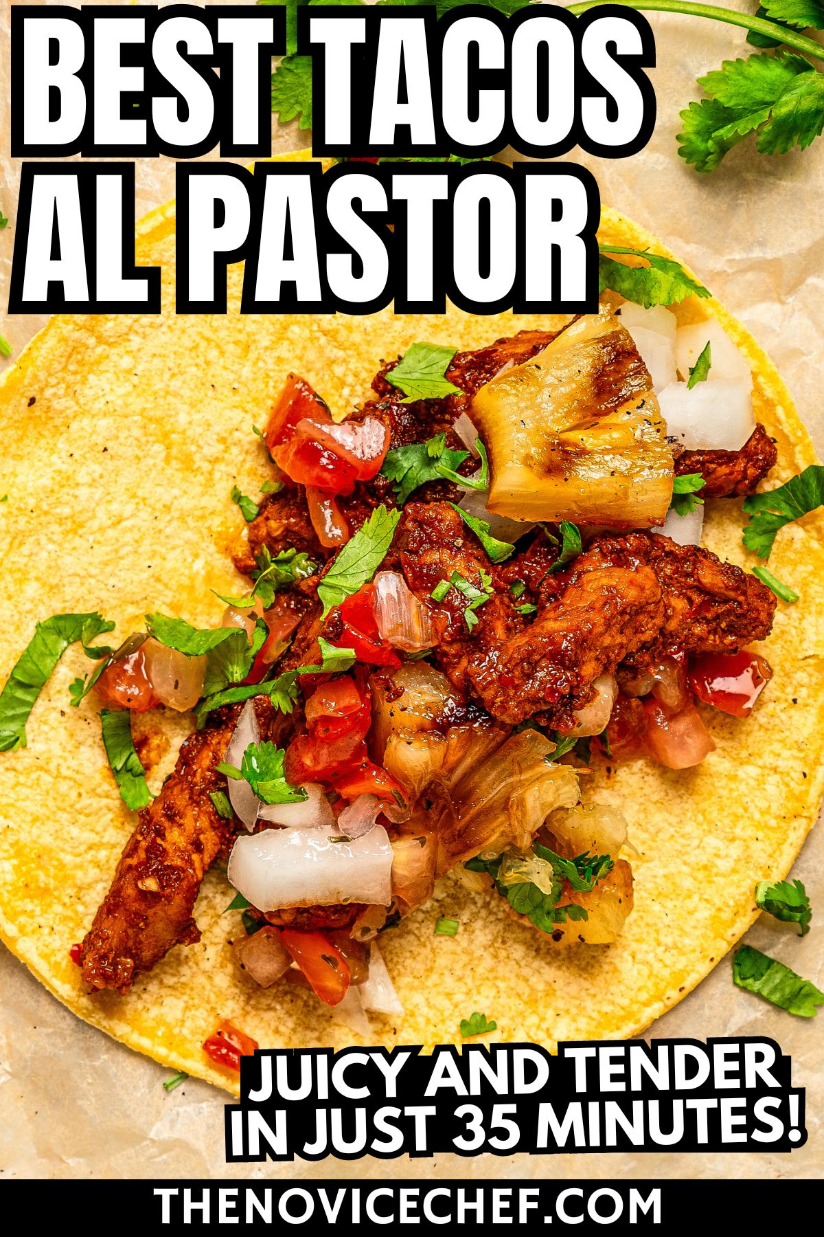 Authentic Tacos al Pastor Recipe | The Novice Chef